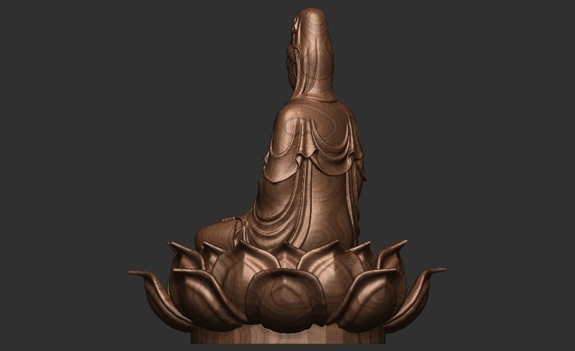 Bodhisattva - GuanYin 3D Print 502074