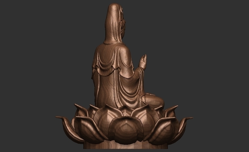 Bodhisattva - GuanYin 3D Print 502076