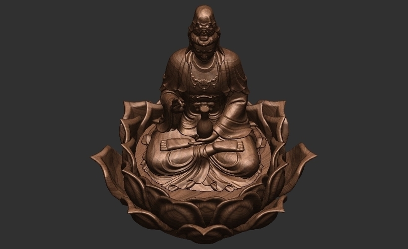 Bodhisattva - GuanYin 3D Print 502079