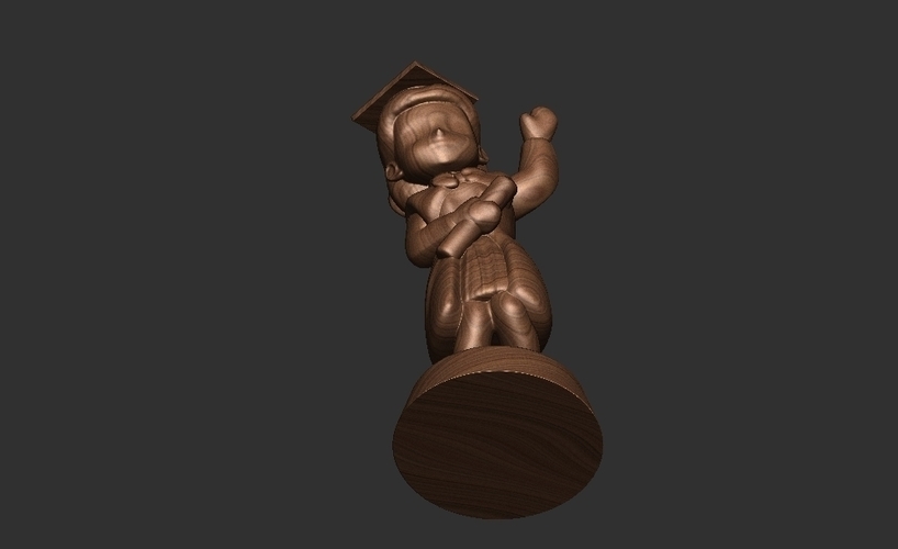 Female Chibi 3D Print 502085