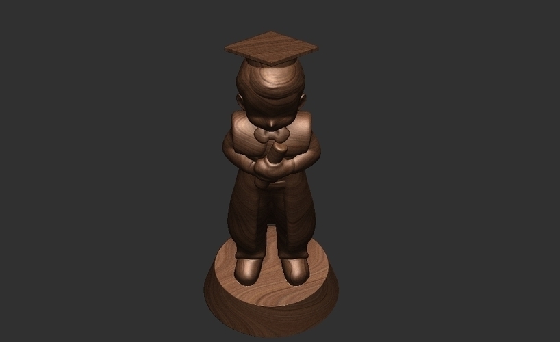 Male Chibi 3D Print 502104