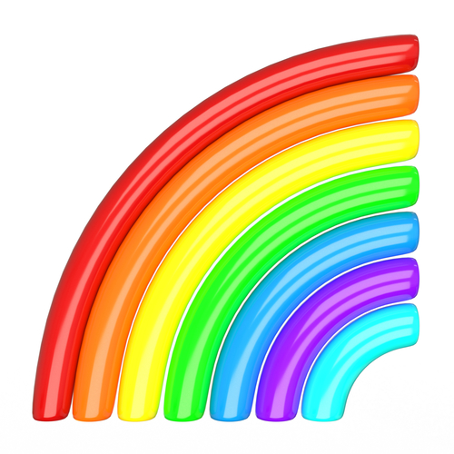 Rainbow Icon 3D Print 502134