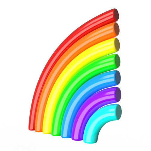 Rainbow Icon 3D Print 502136