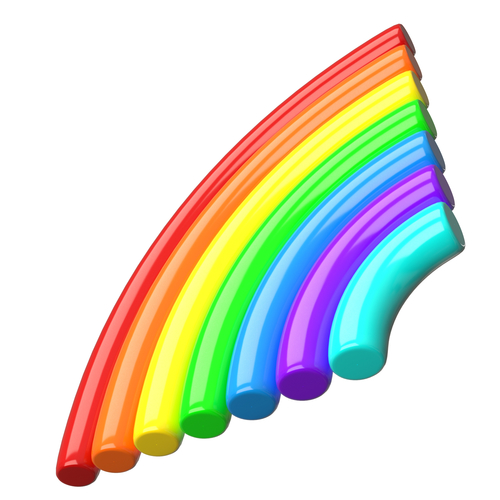 Rainbow Icon 3D Print 502137