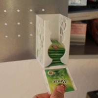 Teabag Dispenser Cupboard Voronoi Sytle - Thumbnail 2