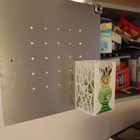 Teabag Dispenser Cupboard Voronoi Sytle - Thumbnail 4