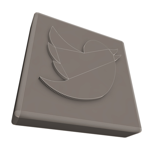 Social Media Logo 3D Print 502225