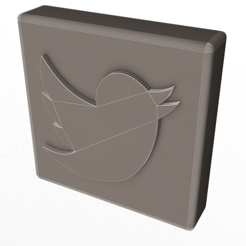 Social Media Logo 3D Print 502228