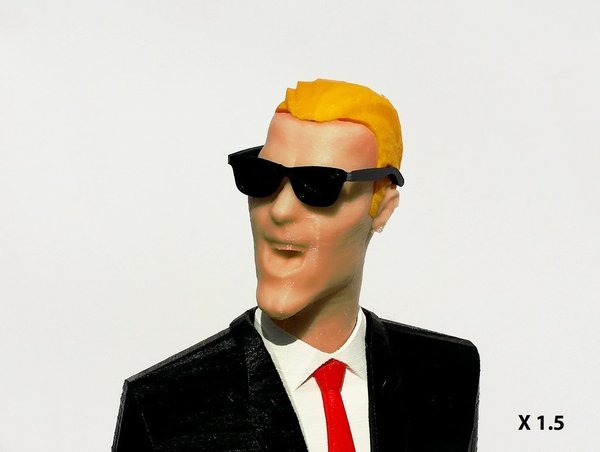 MAX HEADROOM for LP (33t) and desktop (NO GLUE)