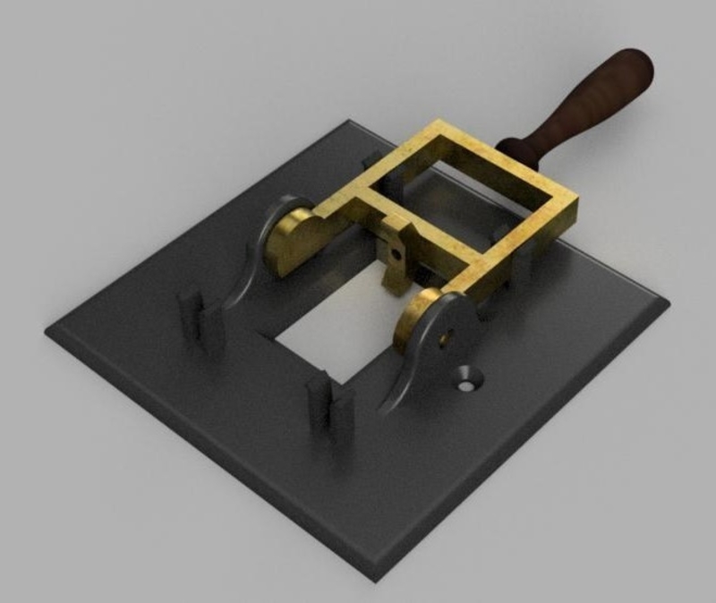 Frankenstein Knife Switch UK Light Switch Cover