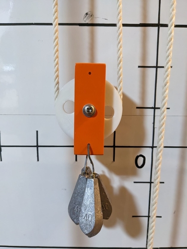 Pulley experiment equipment for education 3D Print 502566