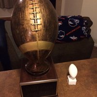 Small Fantasy Football Trophy 3D Printing 50263