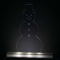 Snowman lamp - Thumbnail 3