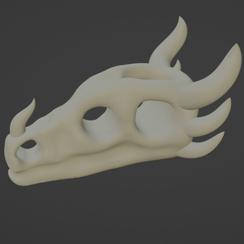 CUSTOMIZABLE SKELATON DRAGON 3D Print 502764