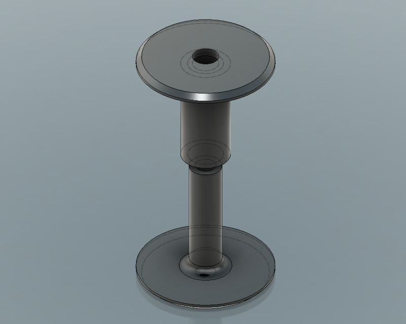 Spearfishing Dive Board Mounting Plugs