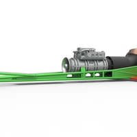 Front engine jet dragster Scale 1:25 - Thumbnail 3