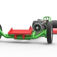 Front engine jet dragster Scale 1:25 - Thumbnail 5