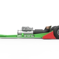 Front engine jet dragster Scale 1:25 - Thumbnail 8