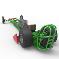 Front engine jet dragster Scale 1:25 - Thumbnail 12