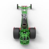 Front engine jet dragster Scale 1:25 - Thumbnail 13