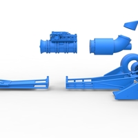 Front engine jet dragster Scale 1:25 - Thumbnail 19