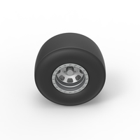 Dragster rear wheel Scale 1:25 - Thumbnail 6