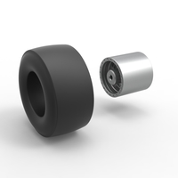 Dragster rear wheel Scale 1:25 - Thumbnail 10