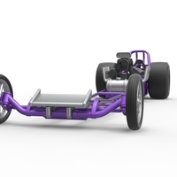 Front engine dragster with V8 Scale 1:25 - Thumbnail 5
