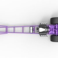 Front engine dragster with V8 Scale 1:25 - Thumbnail 10