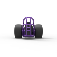 Front engine dragster with V8 Scale 1:25 - Thumbnail 14