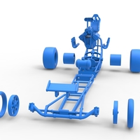 Front engine dragster with V8 Scale 1:25 - Thumbnail 18