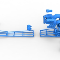 Front engine dragster with V8 Scale 1:25 - Thumbnail 20