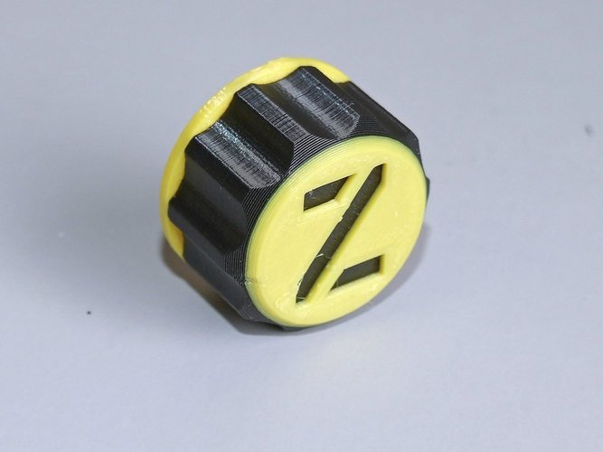 Zortrax M200 knob 3D Print 50296