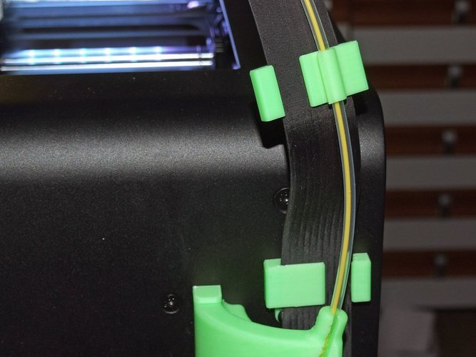Zortrax M200 V4 clip filament to ribbon cable 3D Print 50298