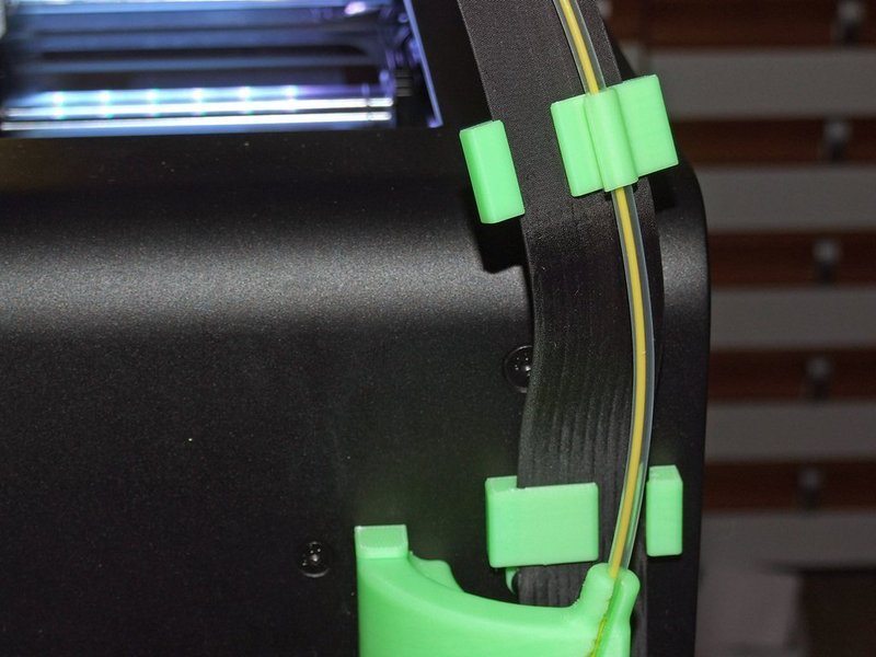 Zortrax M200 V4 clip filament to ribbon cable