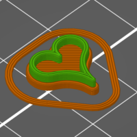 earing 010  christmas heart - Thumbnail 2