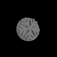 christmas earing 011 snowflake - Thumbnail 3