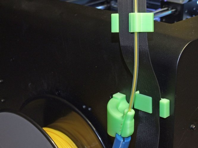 Zortrax M200 V4 clip filament to ribbon cable 3D Print 50299