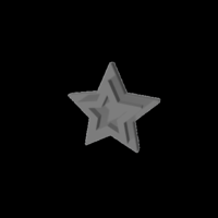 christmas earing 019 star - Thumbnail 3