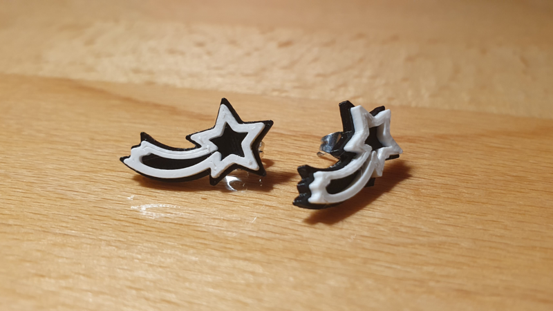 christmas earing 020 shootingstar