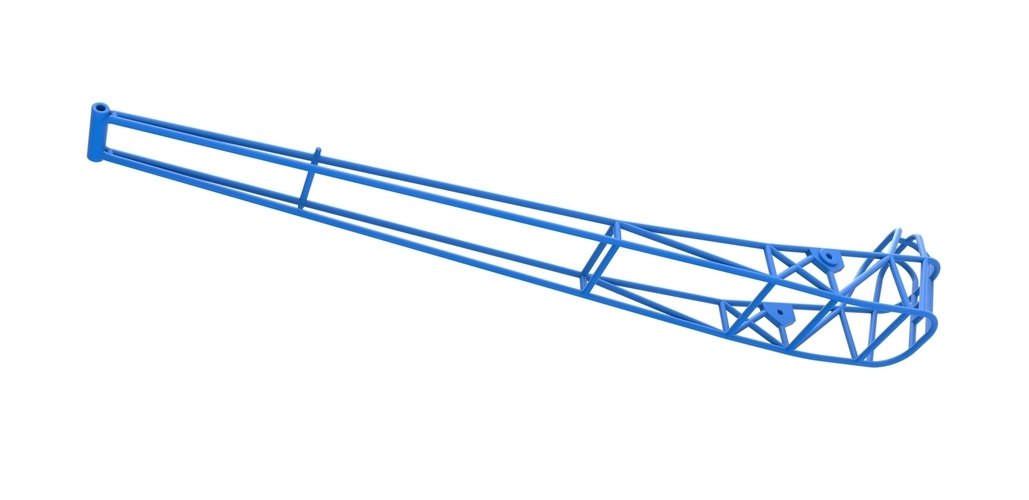 Frame of Front engine dragster Scale 1:25 3D Print 503010