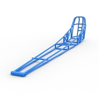 Frame of Front engine dragster Scale 1:25 - Thumbnail 4