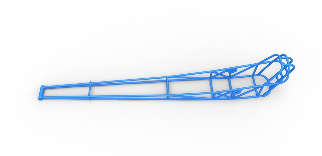 Frame of Front engine dragster Scale 1:25 3D Print 503016