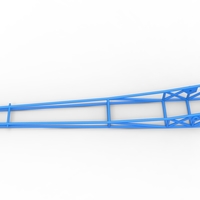 Frame of Front engine dragster Scale 1:25 - Thumbnail 8