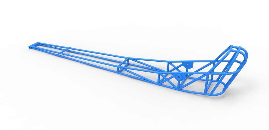 Frame of Front engine dragster Scale 1:25 3D Print 503018