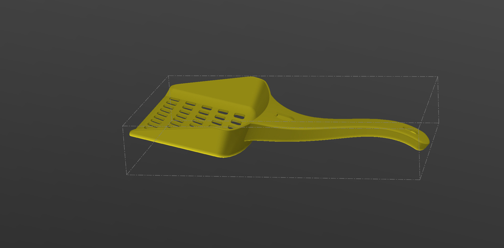 Sand Shovel For Cats 3D Print 503029