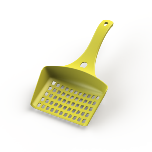 Sand Shovel For Cats 3D Print 503034