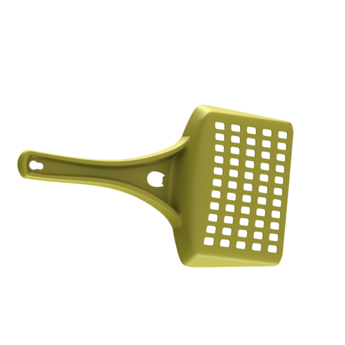 Sand Shovel For Cats 3D Print 503035