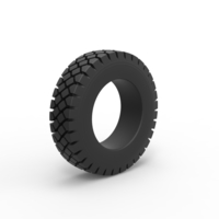 Military truck tire 10 Scale 1:24 - Thumbnail 2