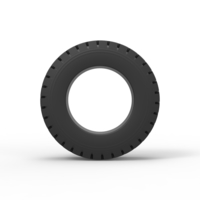 Military truck tire 10 Scale 1:24 - Thumbnail 5